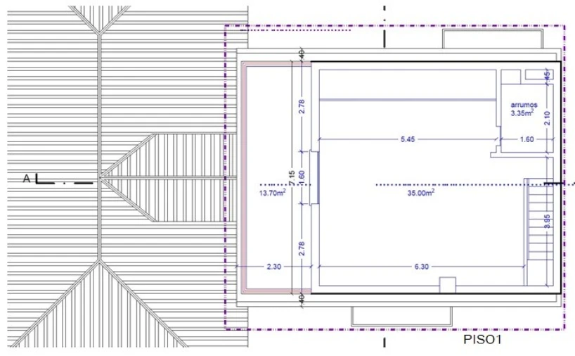 Apartamento T3 para Venda em Ericeira Planta 1