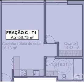 Apartamento T1 para Venda em Quarteira