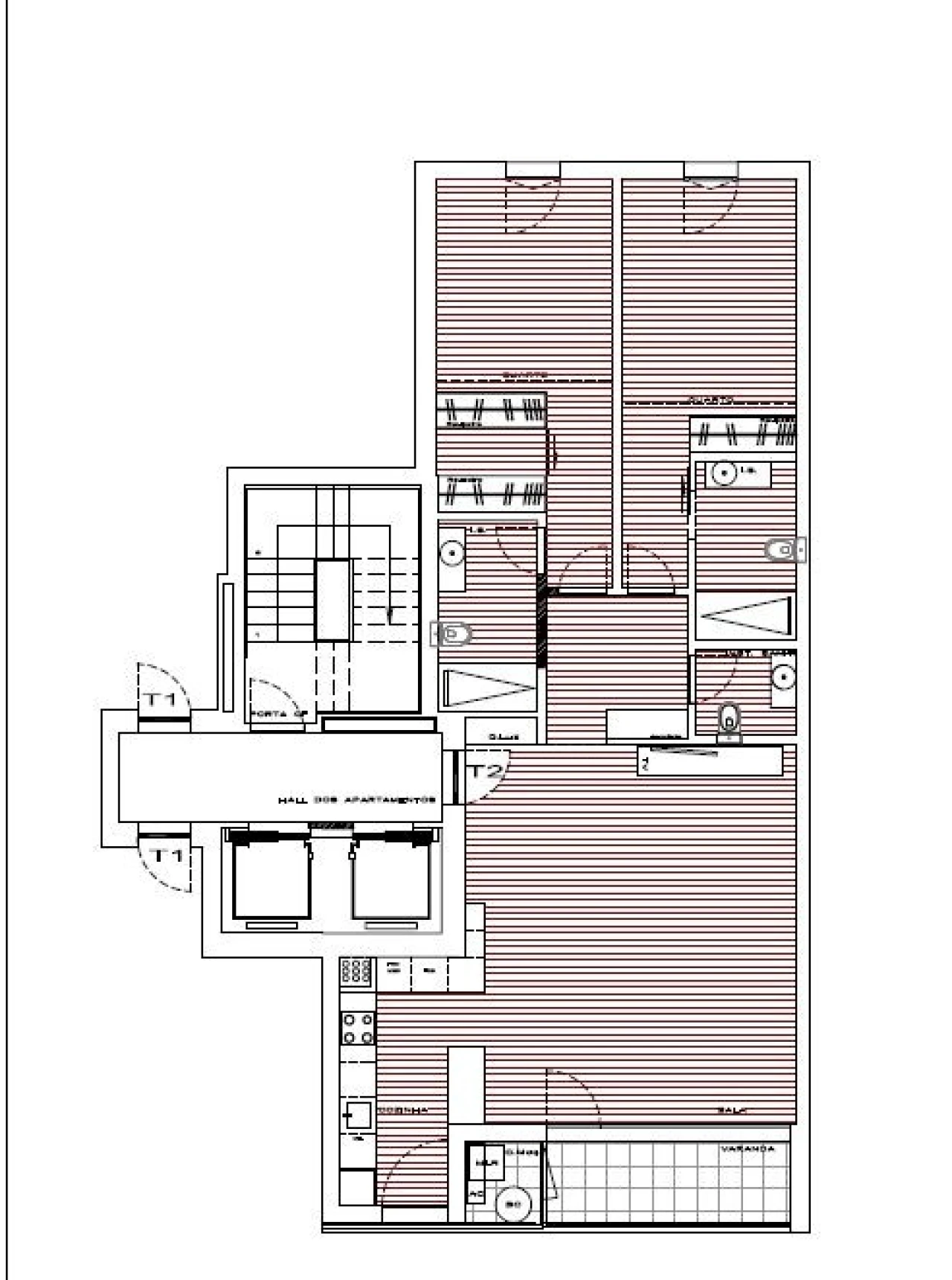 Apartamento T2 para Venda em Azurem Foto 9