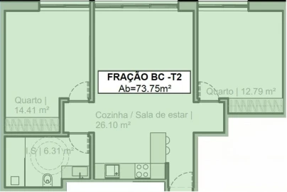 Apartamento T2 para Venda em Quarteira