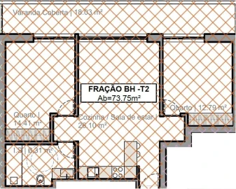 Apartamento T2 para Venda em Quarteira