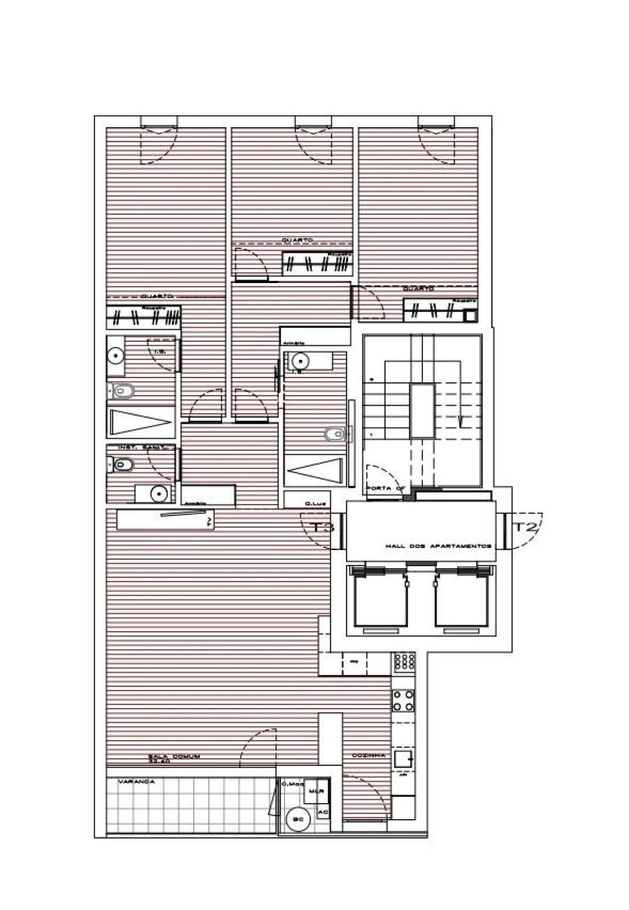Apartamento T3 para Venda em Azurem Foto 9
