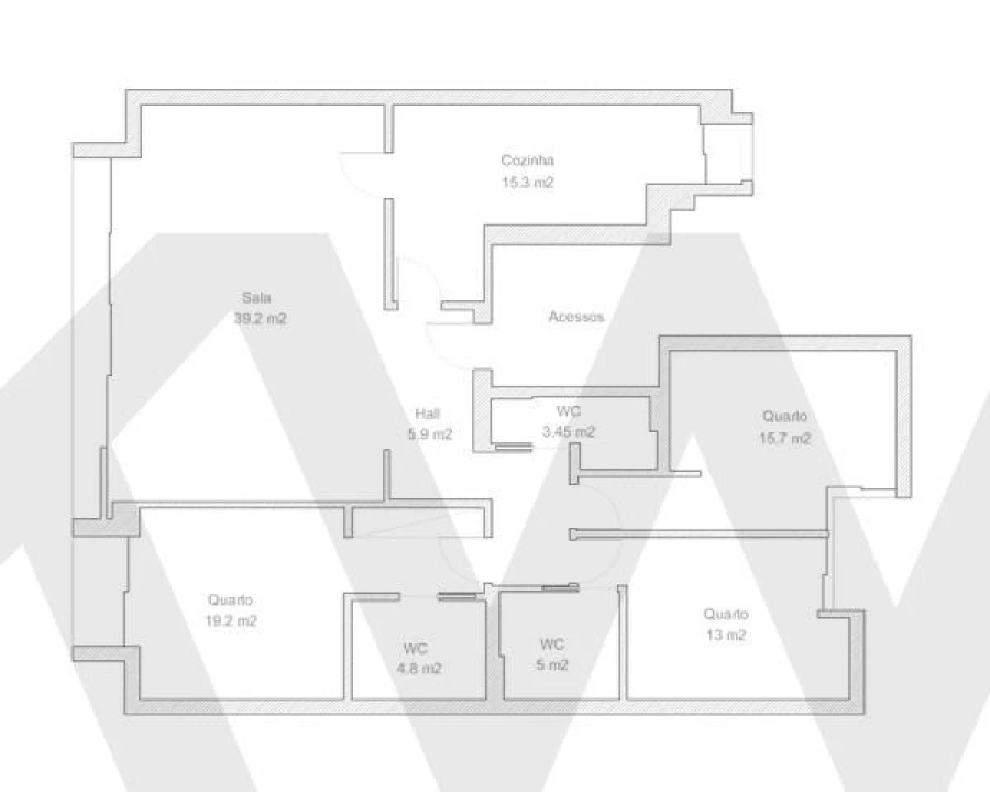 Apartamento T3 para Arrendamento em Areeiro Foto 15