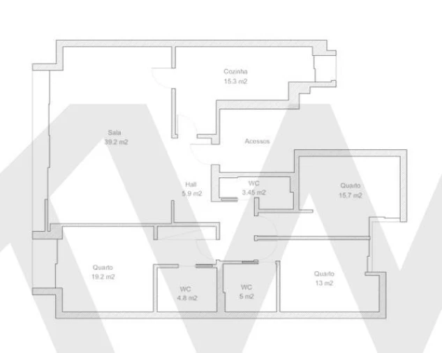 Apartamento T3 para Arrendamento em Areeiro Foto 15
