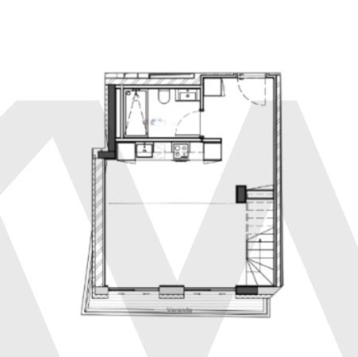 Apartamento T1 para Arrendamento em Algés, Linda-A-Velha e Cruz Quebrada-Dafundo Planta 2