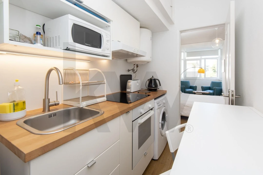 Apartamento T1 para Arrendamento em Carcavelos e Parede Foto 10