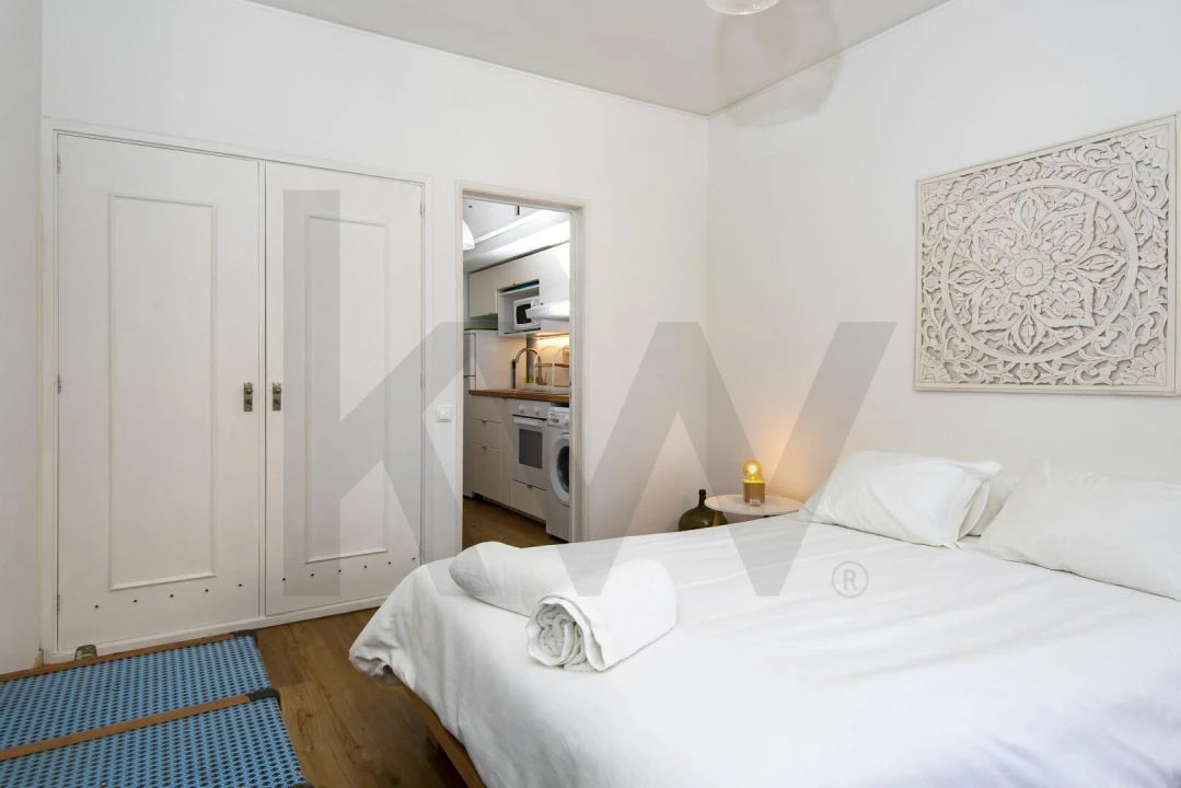 Apartamento T1 para Arrendamento em Carcavelos e Parede Foto 9