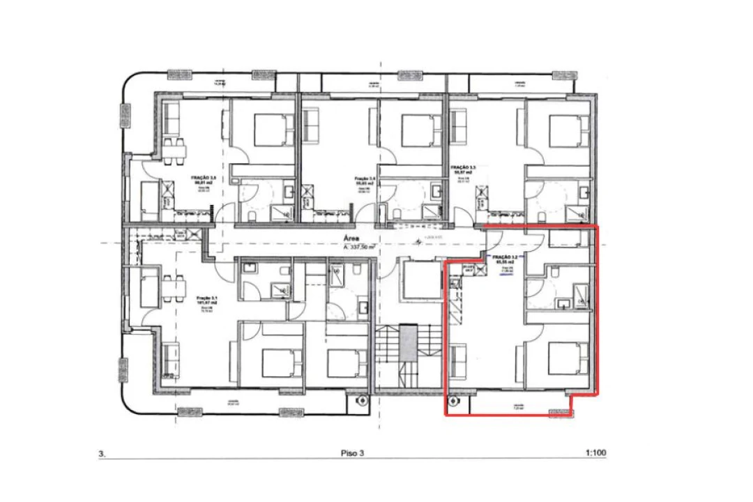 Apartamento T2 para Venda em Santa Marinha e São Pedro da Afurada Foto 8