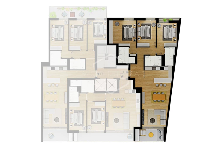 Apartamento T3 para Venda em Loures Planta 1