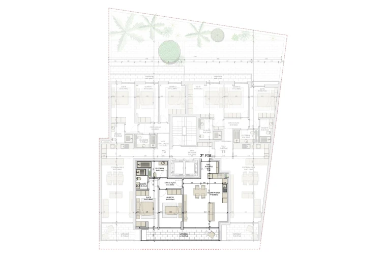 Apartamento T2 para Venda em Loures Planta 2