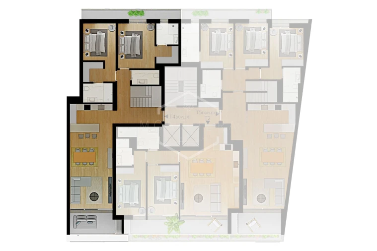 Apartamento T4 para Venda em Loures Planta 1