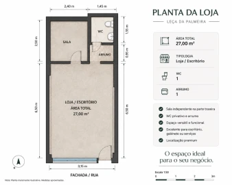 Loja para Venda em Matosinhos e Leça da Palmeira