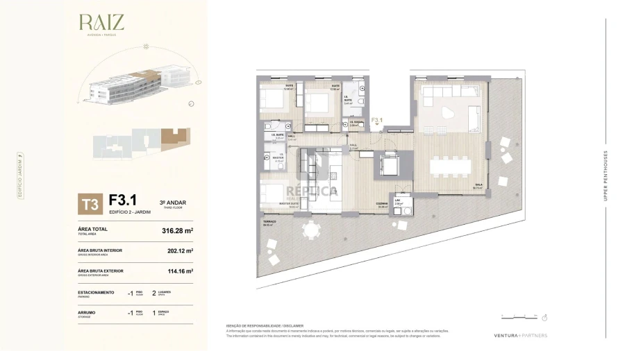 Apartamento T3 para Venda em Aldoar, Foz do Douro e Nevogilde Foto 11