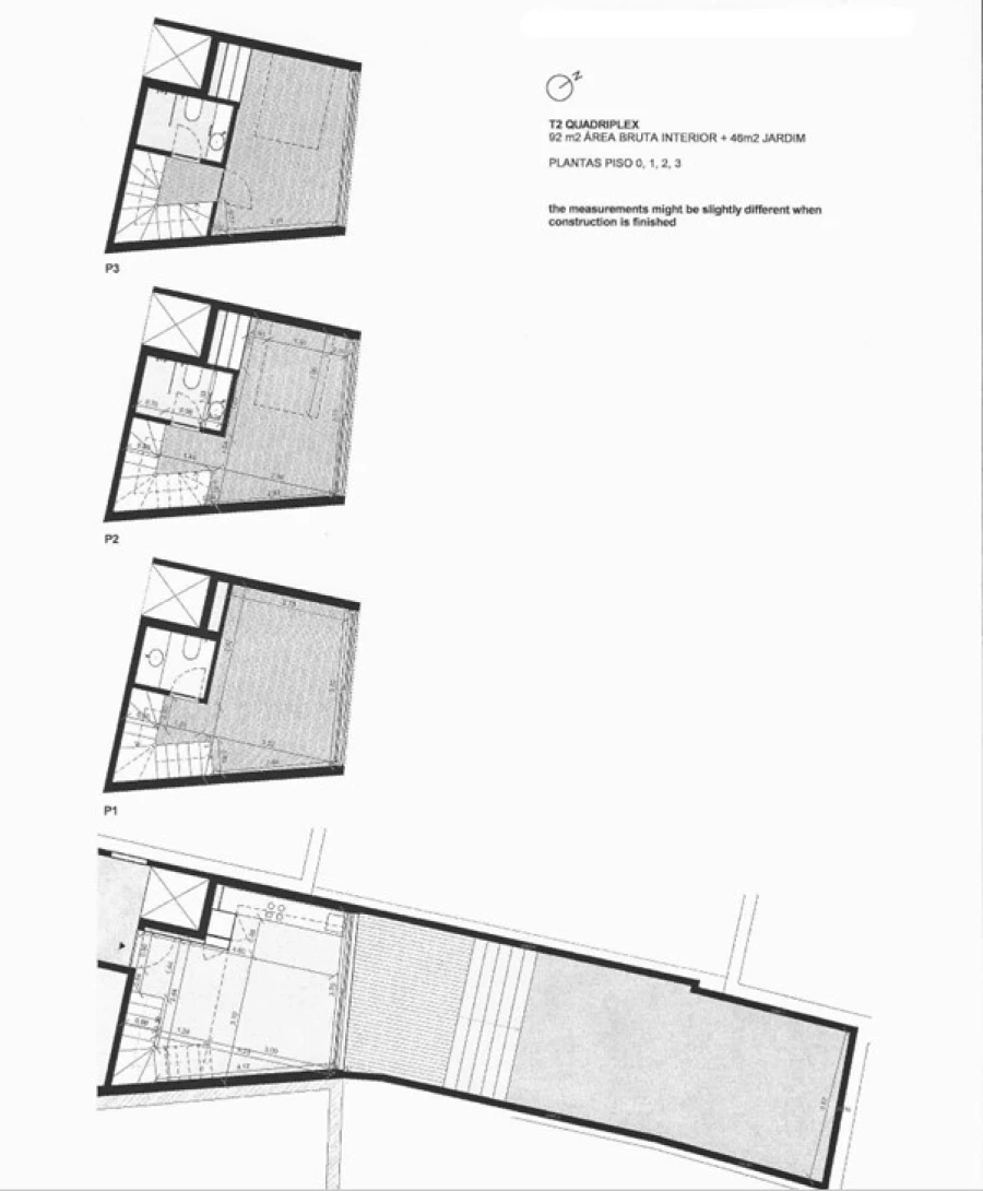 Apartamento T2 para Venda em Aldoar, Foz do Douro e Nevogilde Planta 1