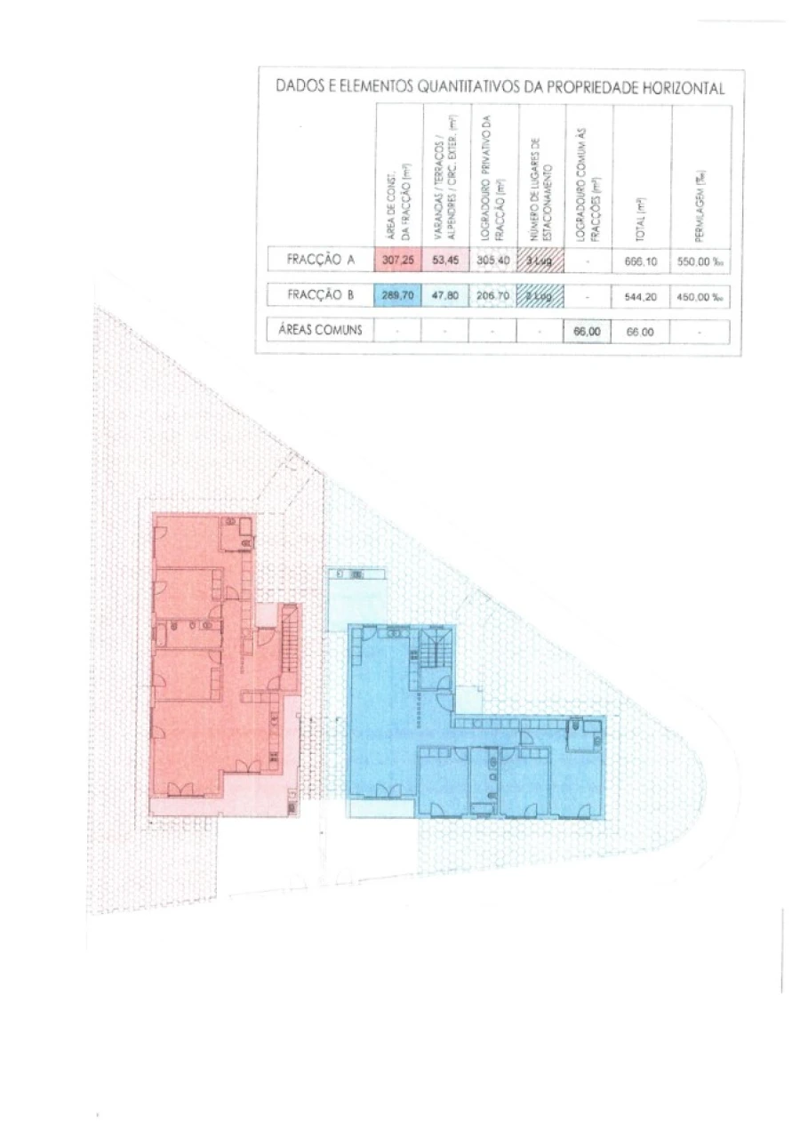 Moradia T3 para Venda em Silveira Planta 1