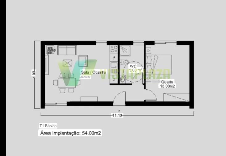 Apartamento T1 para Venda em Portimão Foto 21