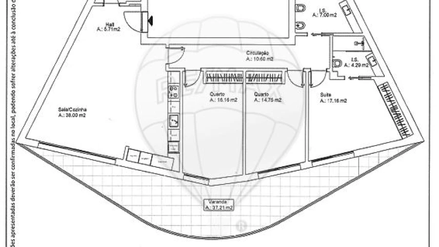 Apartamento T3 para Arrendamento em Carnaxide e Queijas