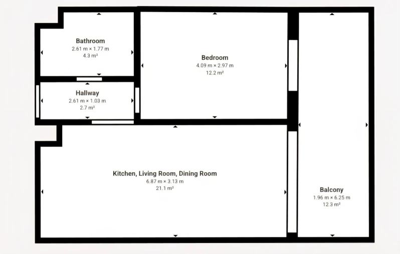 Apartamento T1 para Venda em Portimão Foto 35