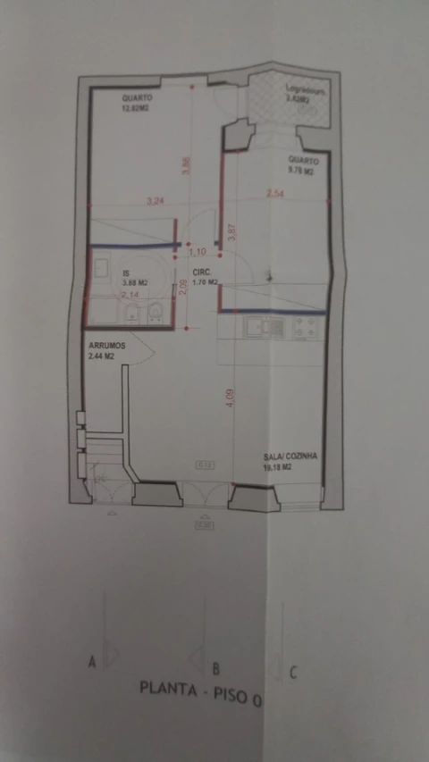 Apartamento T2 para Venda em Setubal (São Sebastião)