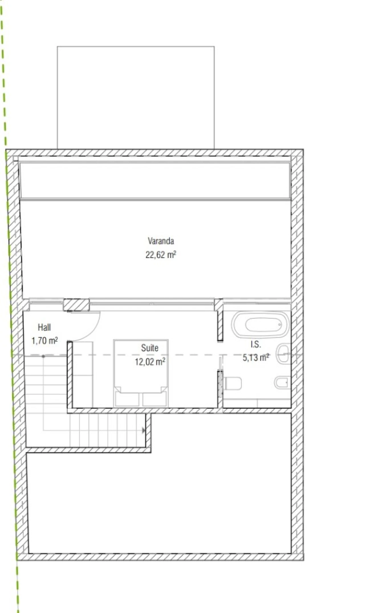 Apartamento T3 para Venda em Gafanha da Nazaré Planta 2