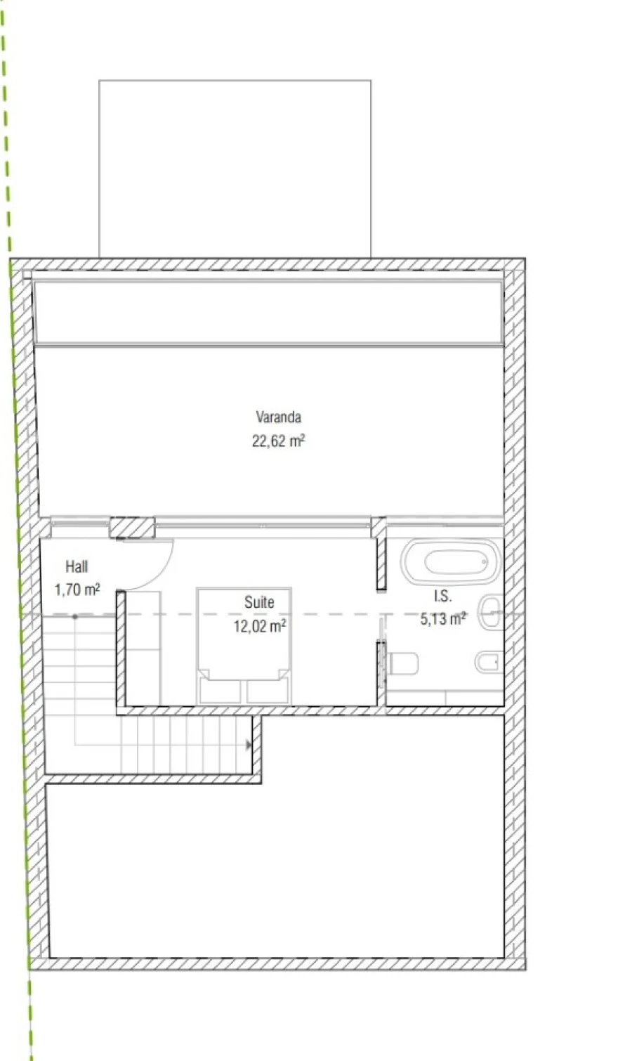 Apartamento T3 para Venda em Gafanha da Nazaré Planta 2