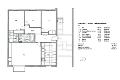 Apartamento T3 para Venda em Nazare