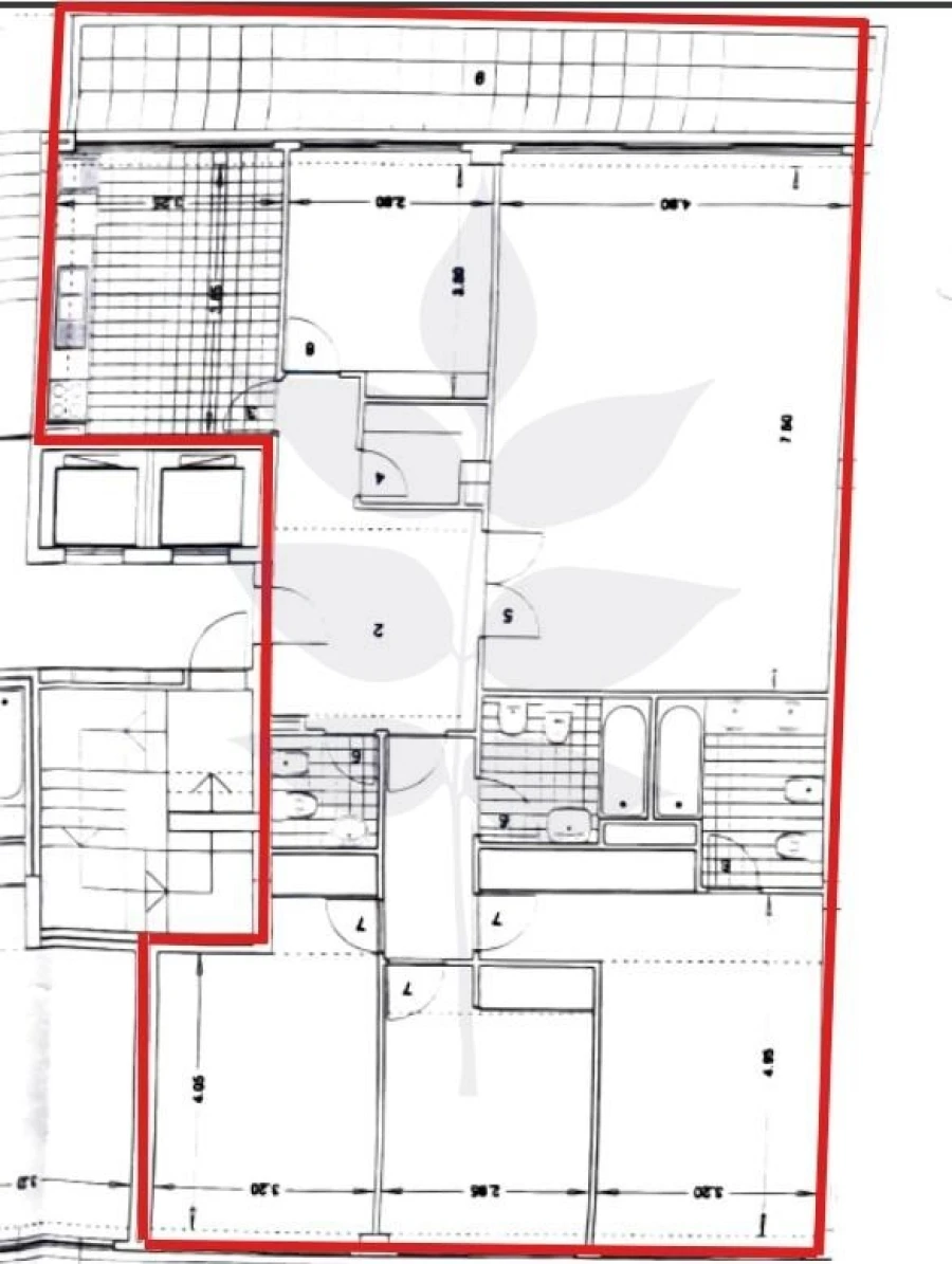 Apartamento T4 para Venda em São Vitor (Braga) Planta 1