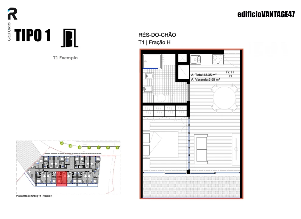 Apartamento T1 para Arrendamento em Póvoa de Varzim, Beiriz e Argivai Foto 12