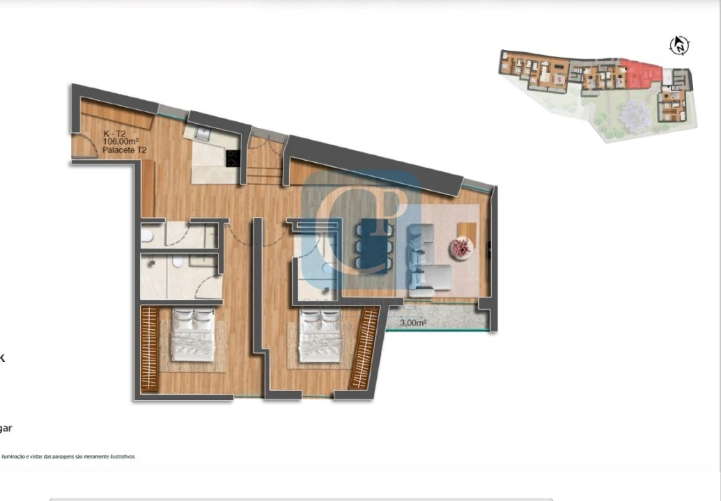Apartamento T2 para Venda em Lordelo do Ouro e Massarelos Foto 8