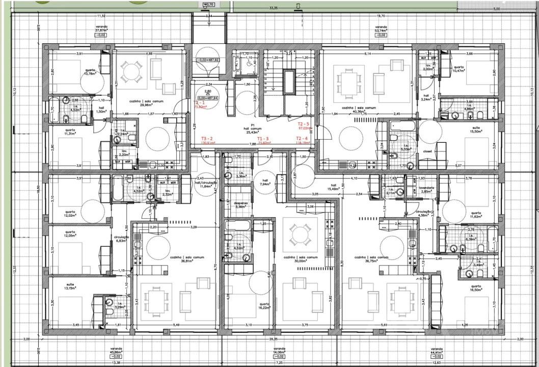 Apartamento T2 para Venda em Viseu Foto 8