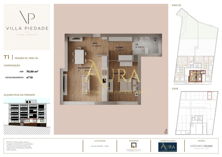 Apartamento T1 para Venda em Aguas Santas Foto 10