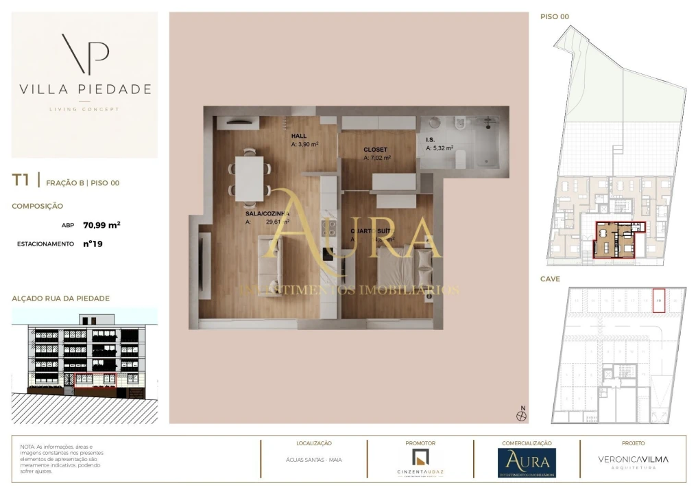 Apartamento T1 para Venda em Aguas Santas Foto 10