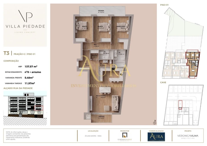 Apartamento T3 para Venda em Aguas Santas Foto 10
