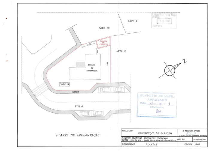 Moradia T4 para Venda em Carvoeira Planta 5