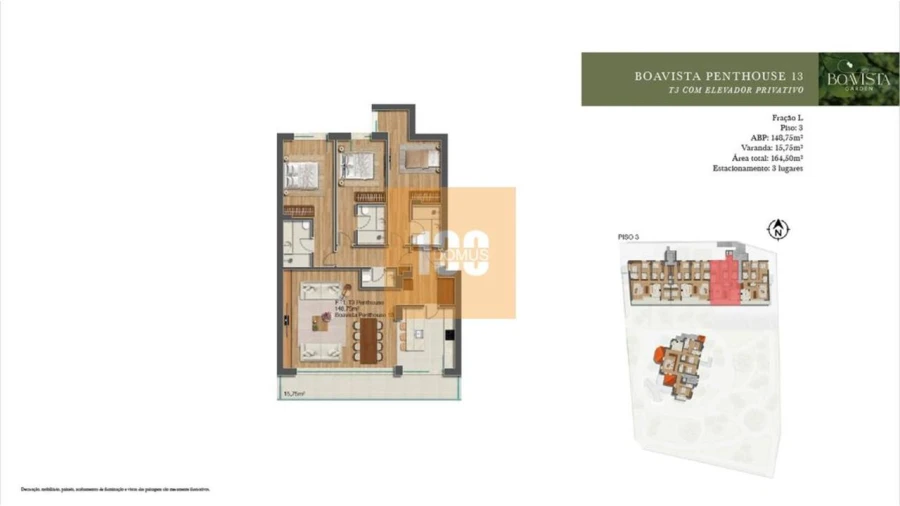 Apartamento T3 para Venda em Ramalde Foto 30