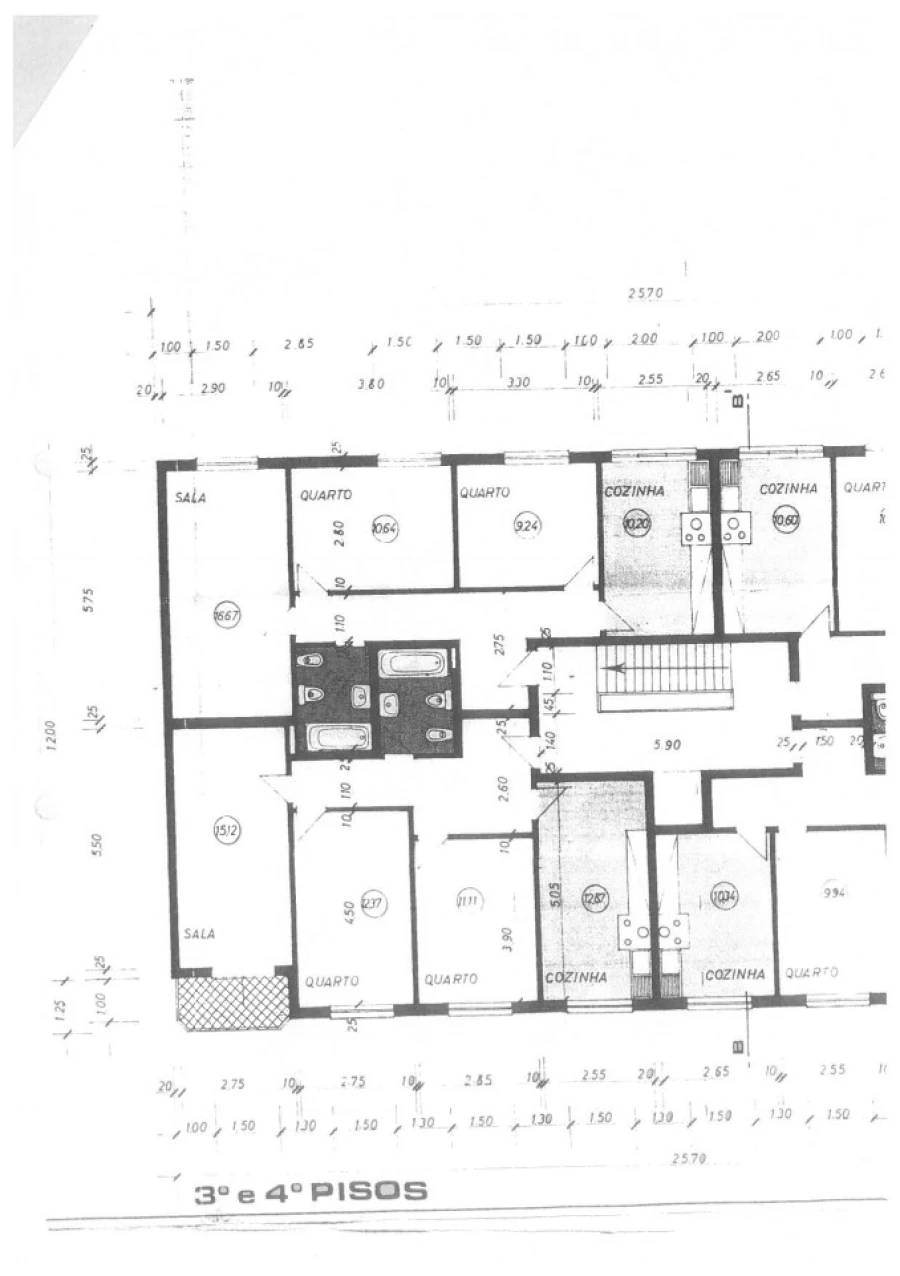 Apartamento T2 para Venda em Setubal (São Sebastião) Planta 1