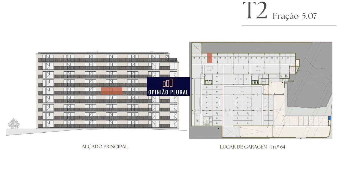 Apartamento T2 para Venda em Vilar de Andorinho Foto 9