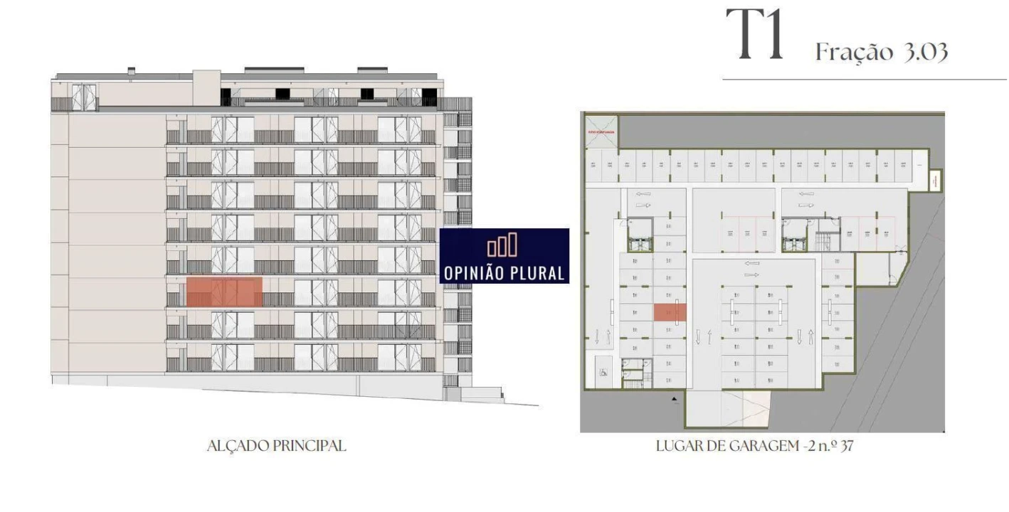 Apartamento T1 para Venda em Vilar de Andorinho Foto 9