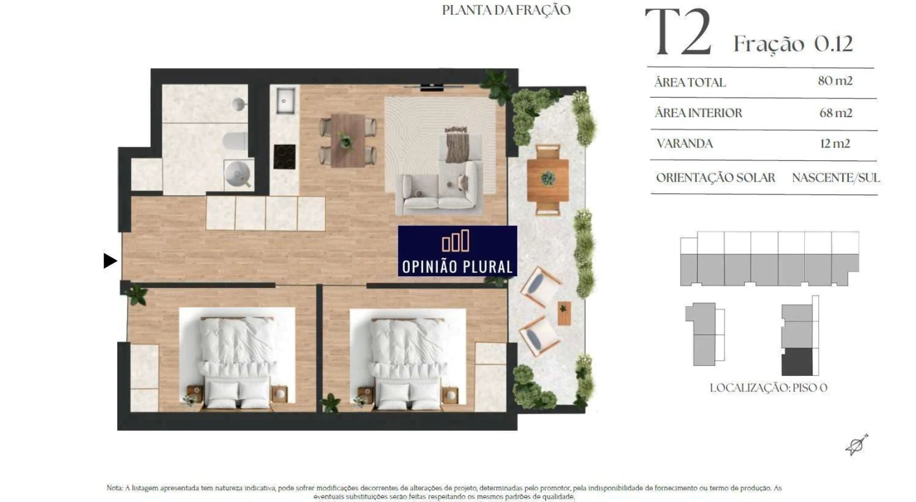 Apartamento T2 para Venda em Vilar de Andorinho Foto 8