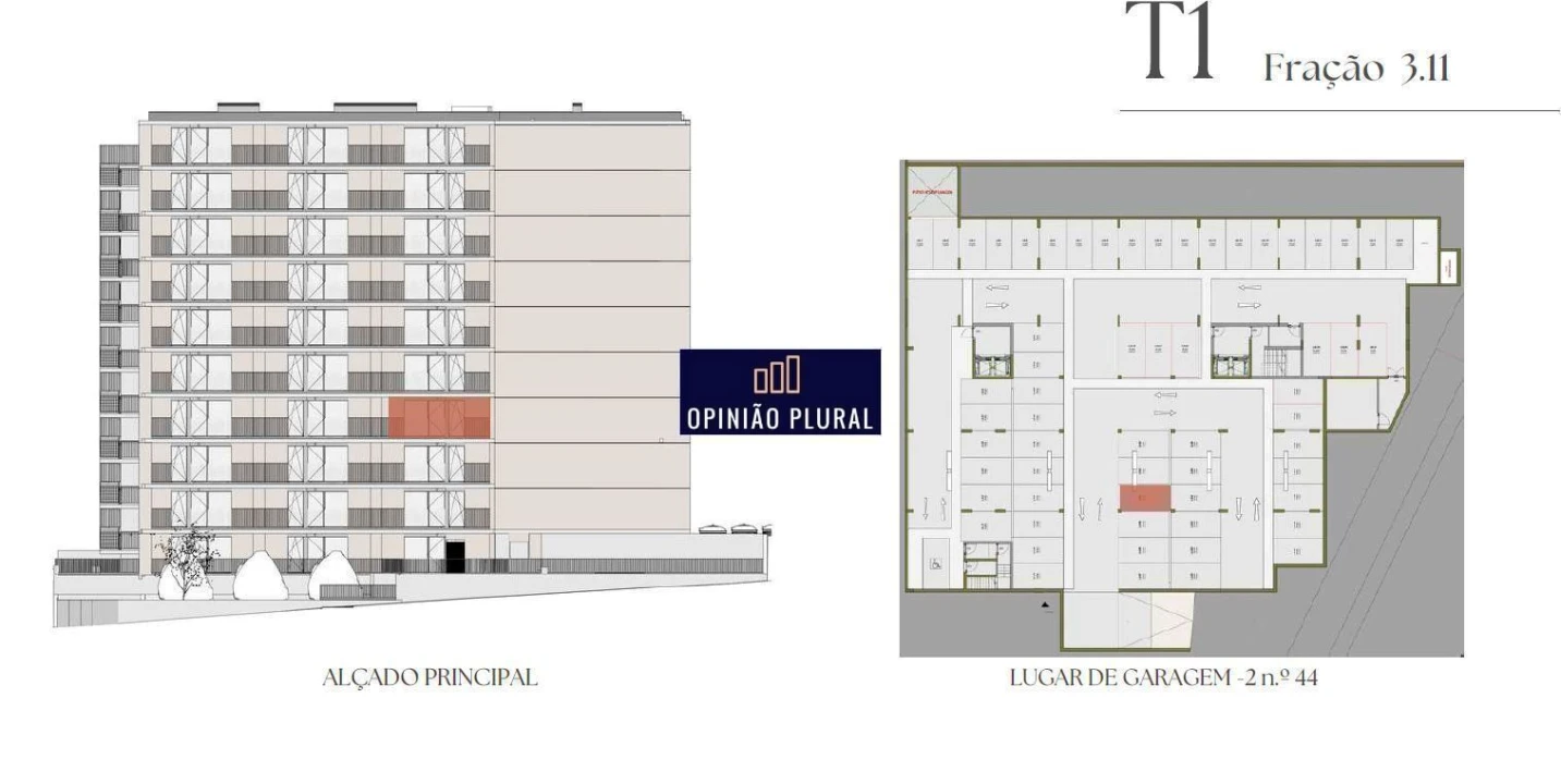 Apartamento T1 para Venda em Vilar de Andorinho Foto 9