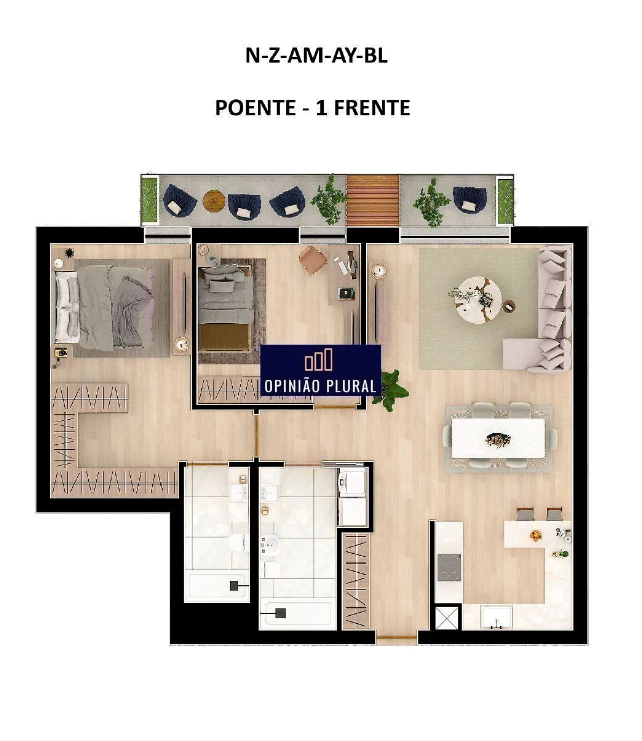 Apartamento T2 para Venda em Avintes Foto 17