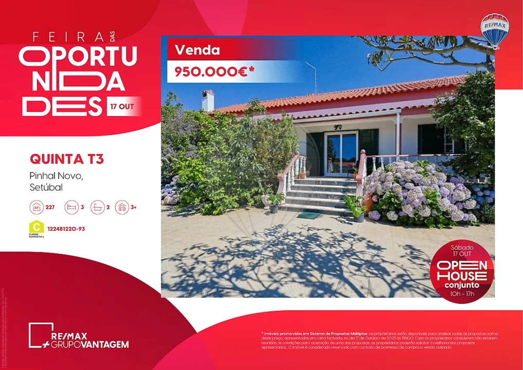 Quinta T3 para Venda em Pinhal Novo Foto 49