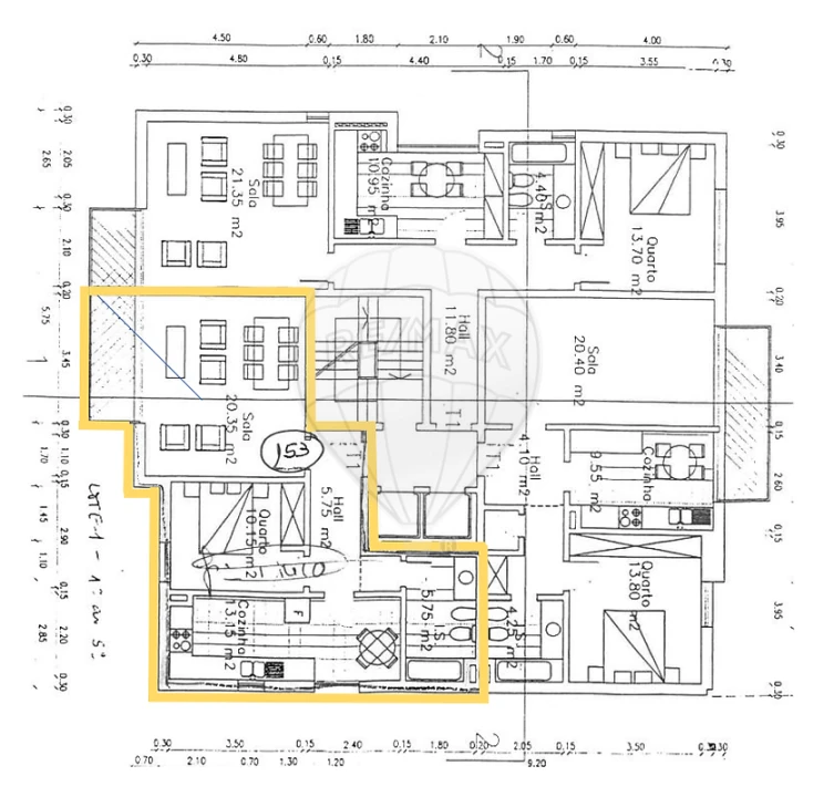 Apartamento T1 para Arrendamento em Aradas Foto 3