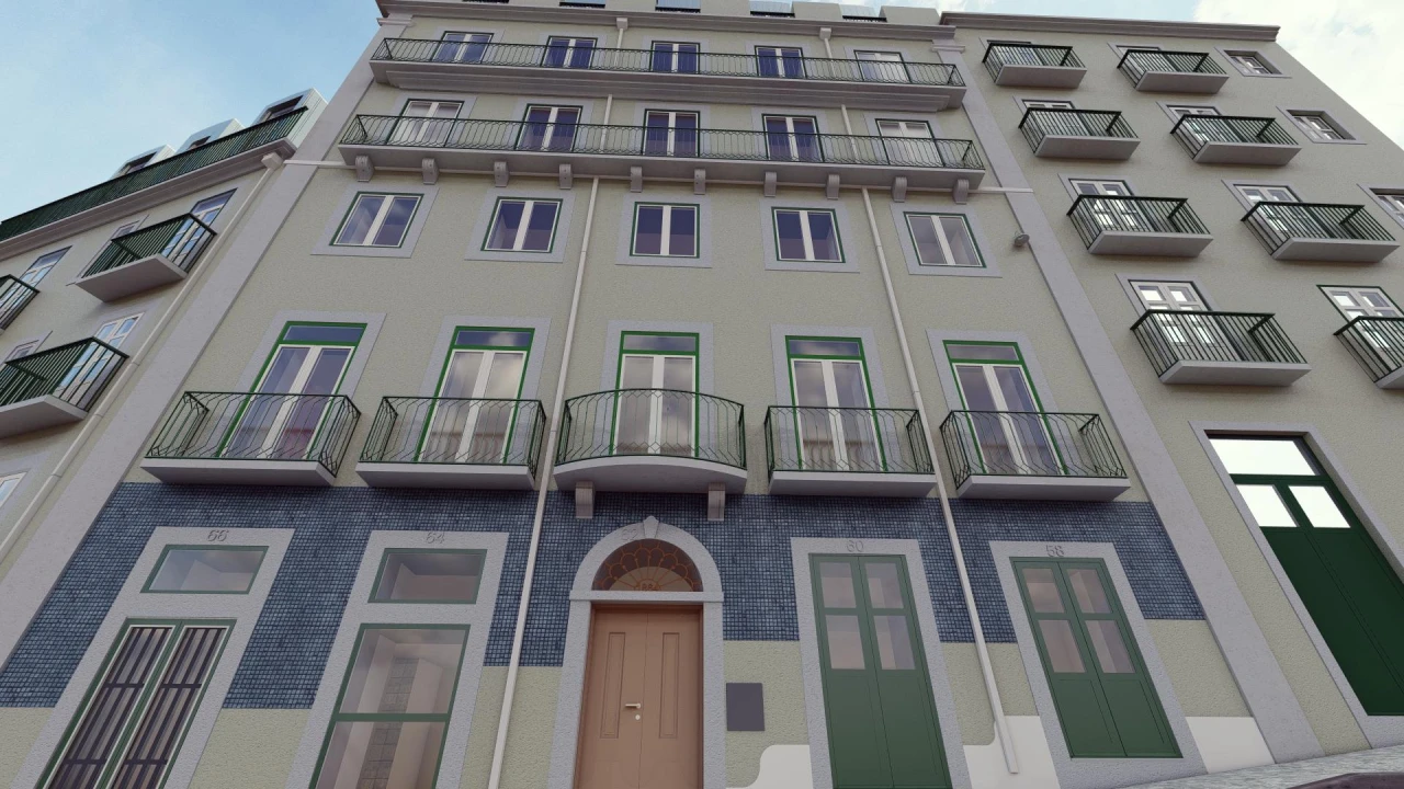 Apartamento T2 para Venda em Santa Maria Maior Foto 3