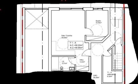 Apartamento T1 para Venda em Quarteira