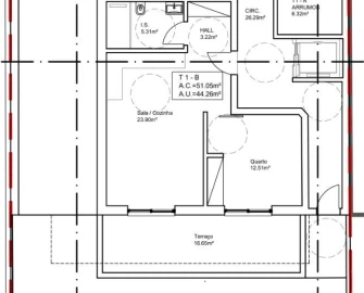 Apartamento T1 para Venda em Quarteira