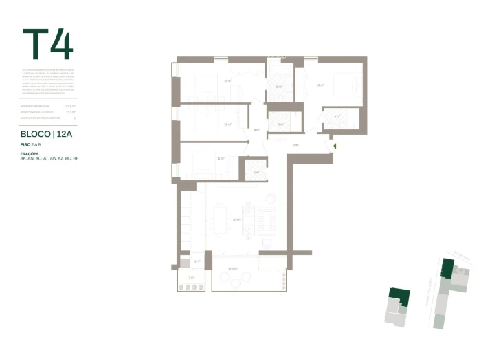Apartamento T4 para Venda em Santa Marinha e São Pedro da Afurada Foto 36