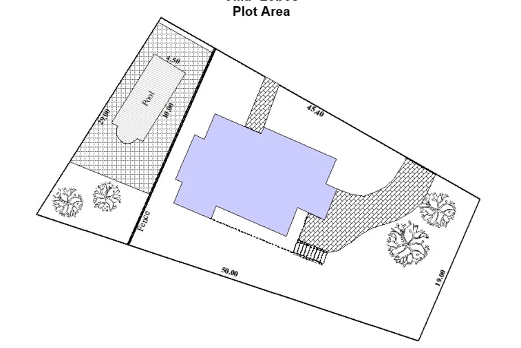 Moradia T5 para Venda em Vau Planta 1
