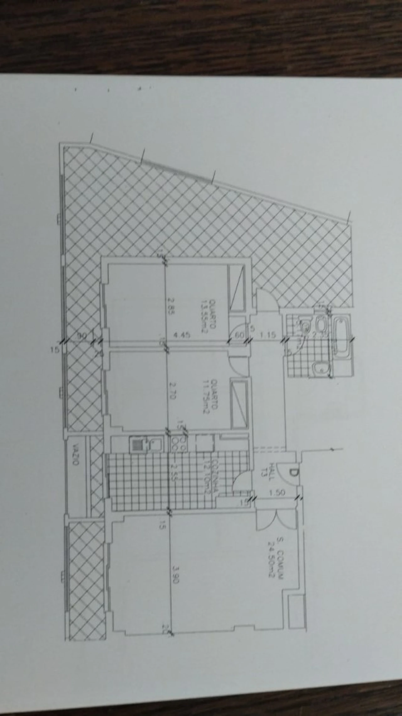 Apartamento T2 para Venda em Algueirão-Mem Martins Planta 2