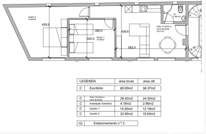 Apartamento T2 para Venda em Funchal (Se)